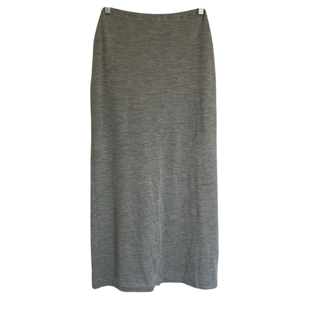 SABLYN Nina Midi Skirt Gray Small 100% Cashmere Size Small - Picture 6 of 16